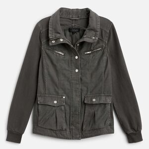 CoffeeShop Dark Gray Utility Jacket